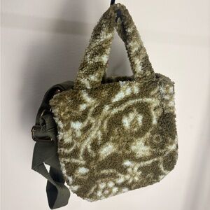 American Eagle Sherpa Olive Green Handbag